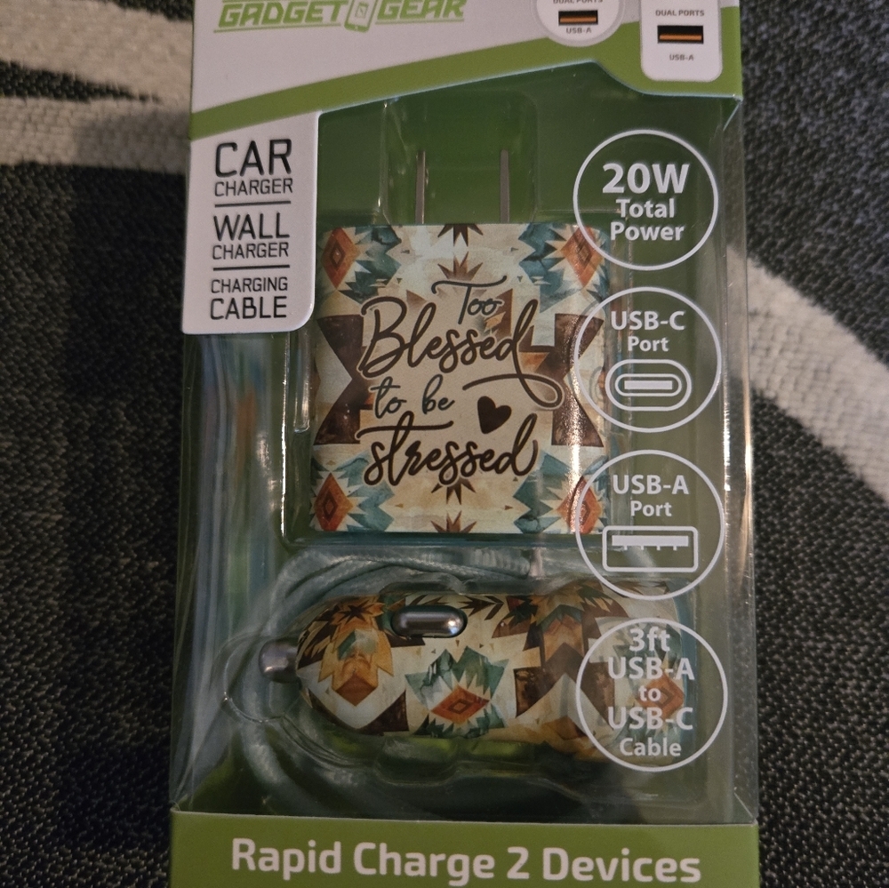 Gadget Gear Rapid Charge 2 Devices at the same time Hp🔥🔥🔥 - Picture 2 of 4